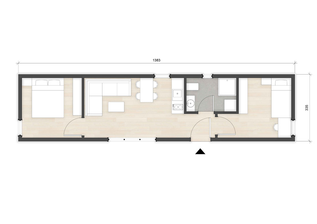 Long House plan