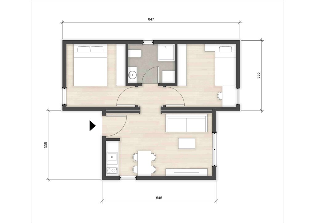 Tilt House Large plan