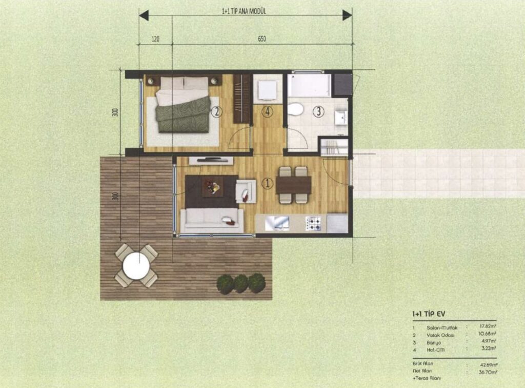 cubic house plan