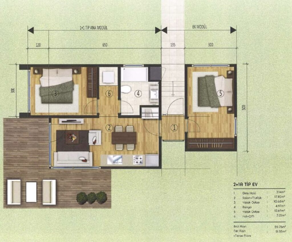 cubic house plan